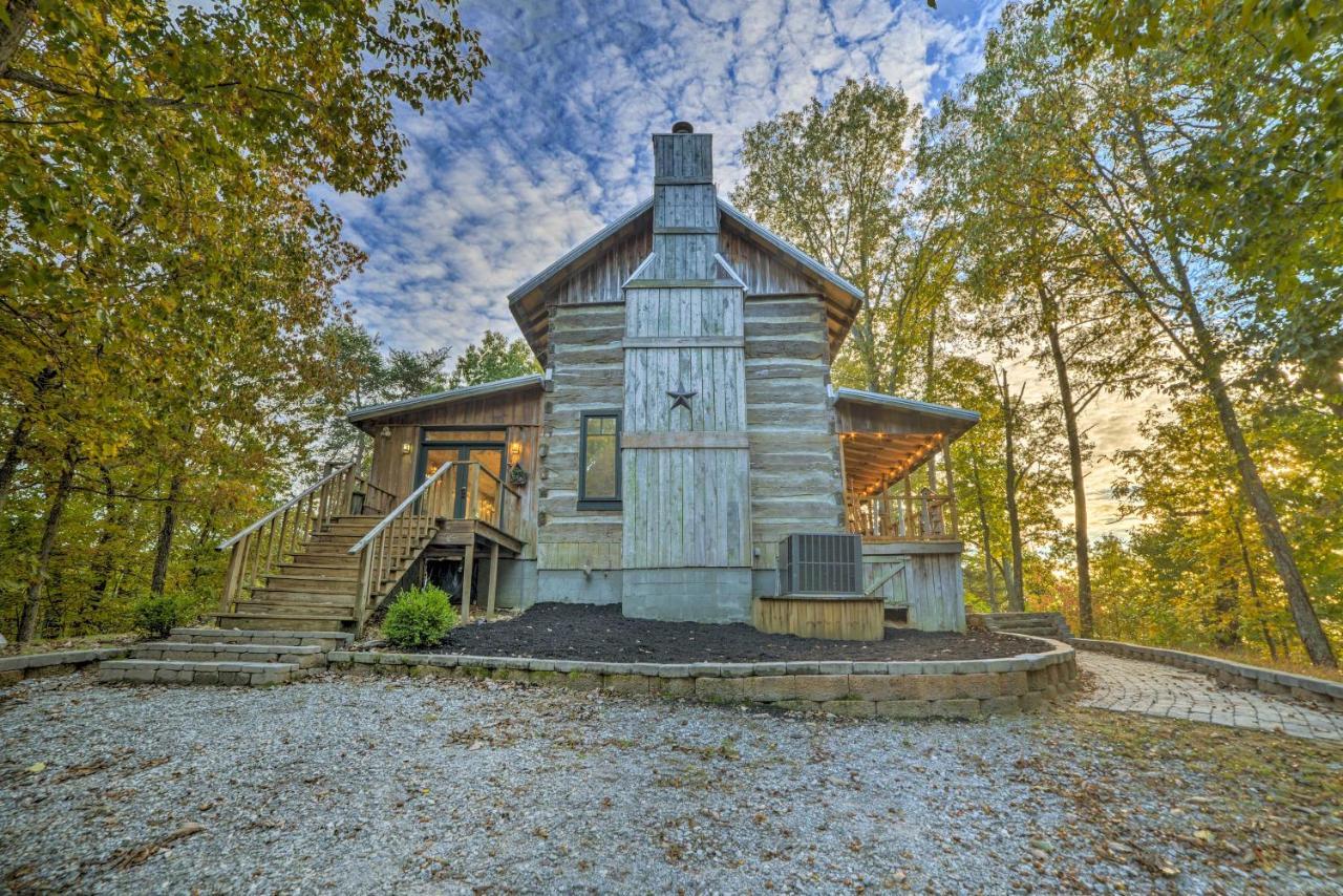 Historic Cabin With Stunning Kentucky Lake View Villa Waverly Eksteriør billede